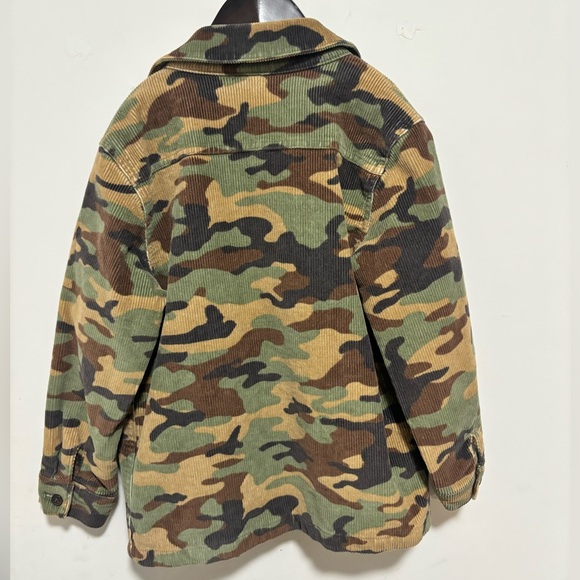 Toddler Camo Cord Jacket Camouflage Corduroy Kids 5 yrs - Picture 5 of 5